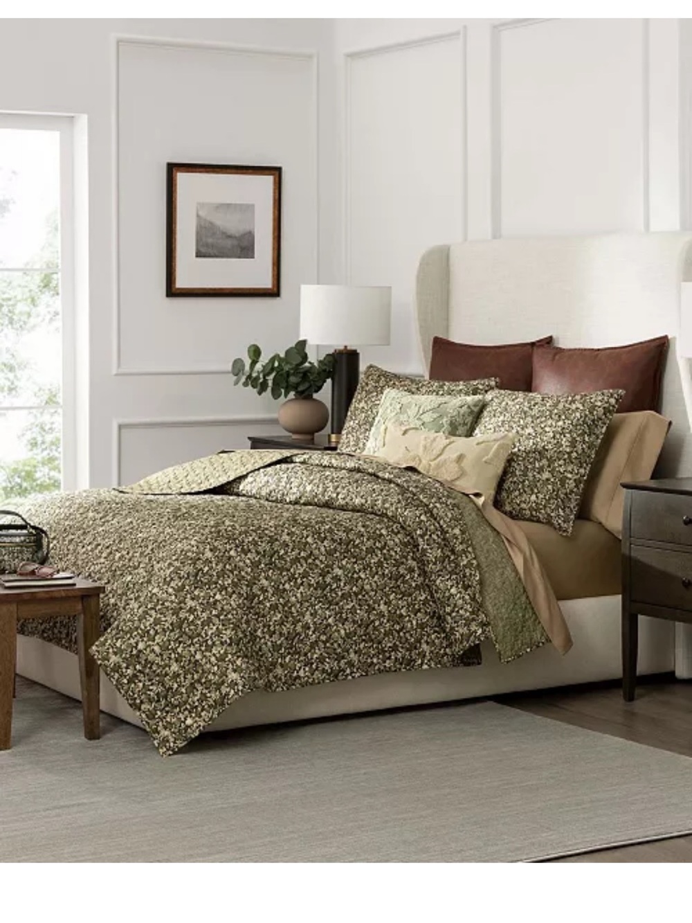 Patricia Nash Grove Queen QuiltBedding Set